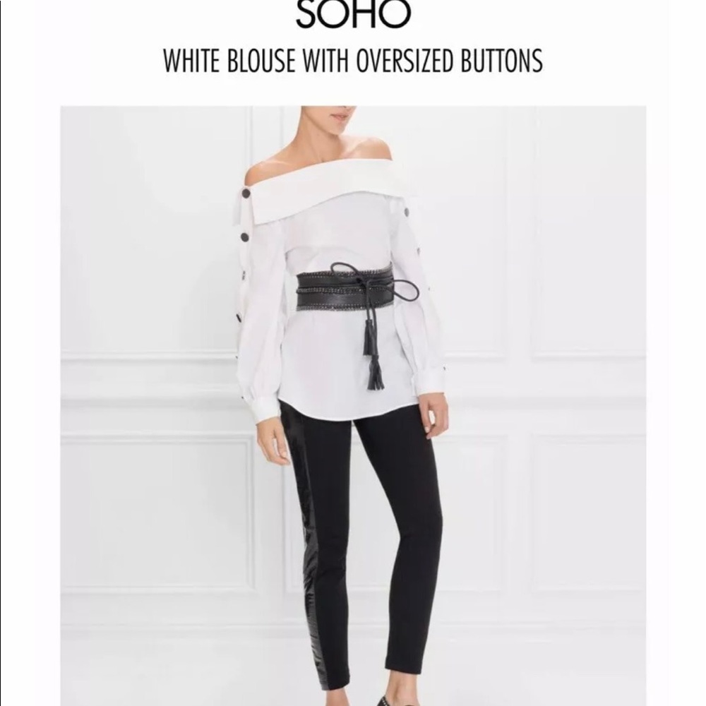 Anne Fontaine Whit Soho Blouse sz. 44 New
